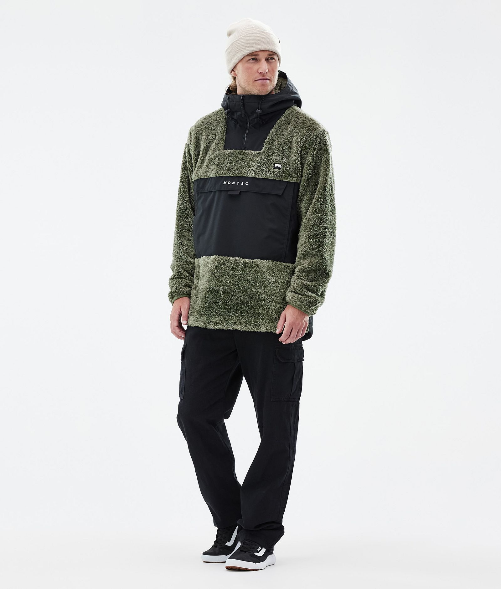 Lima Pull Polaire Homme Greenish/Black, Image 3 sur 8