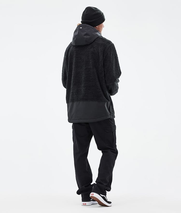 Lima Fleece Hoodie Men Black/Black, Image 4 of 8