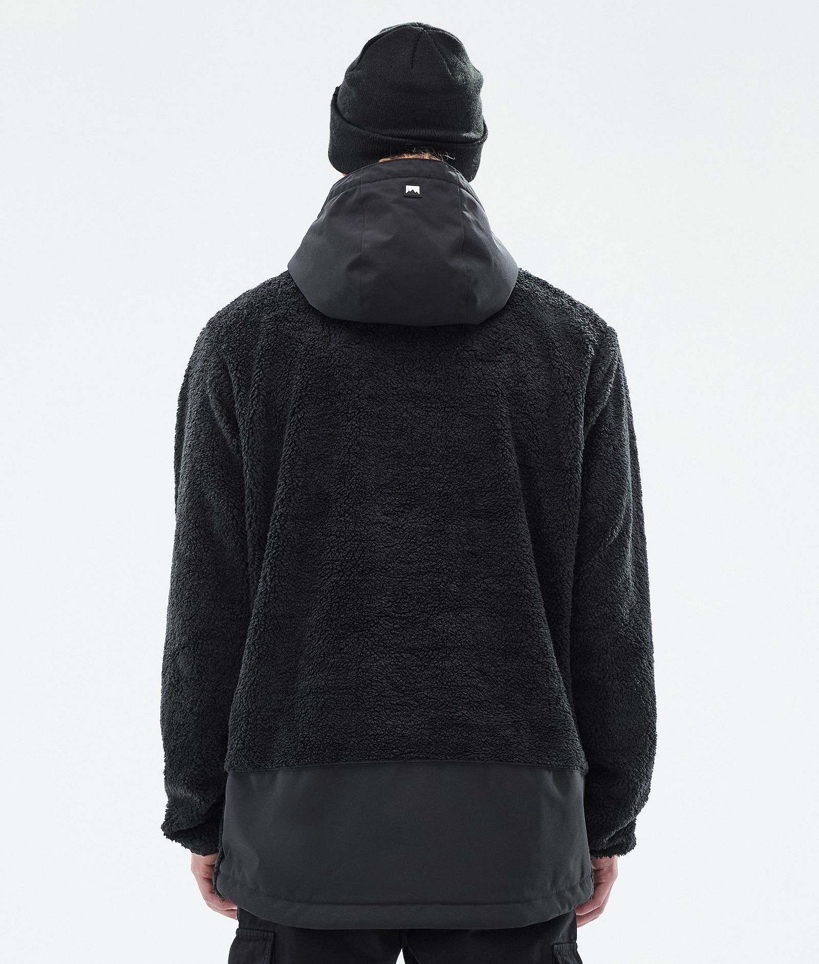 Lima Fleece Hoodie Men Black/Black, Image 6 of 8