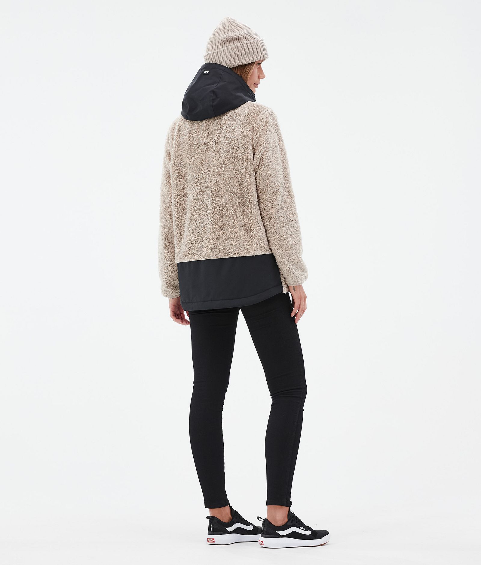 Lima W Pull Polaire Femme Sand/Black, Image 4 sur 8