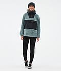 Lima W Fleece Hoodie Women Atlantic/Black, Image 3 of 8