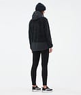 Lima W Fleece-hoodie Dame Black/Black, Billede 4 af 8