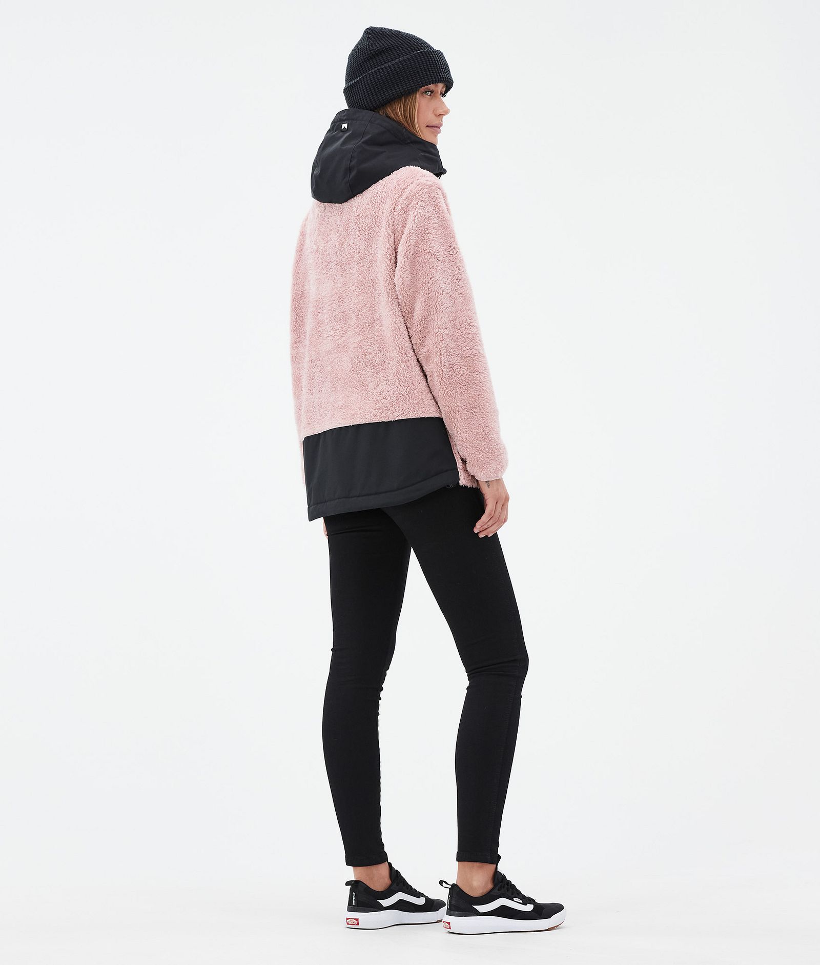 Lima W Pull Polaire Femme Soft Pink/Black, Image 4 sur 8