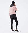 Lima W Fleece-hoodie Dame Soft Pink/Black, Billede 4 af 8