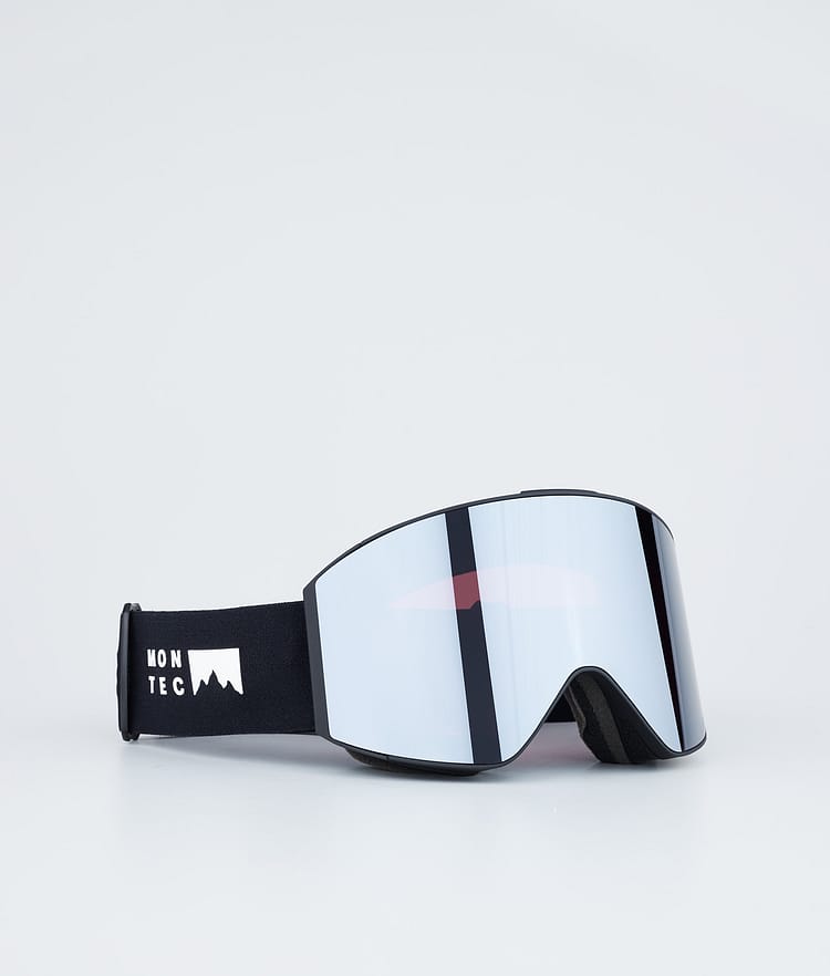 Scope Ski Goggles Black W/Black Black Mirror, Image 1 of 6