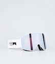 Scope Ski Goggles Men White W/White Black Mirror