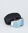 Scope Ski Goggles White W/White Moon Blue Mirror, Image 4 of 6