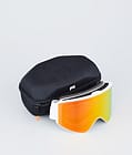 Scope Masque de ski White W/White Ruby Red Mirror, Image 4 sur 6