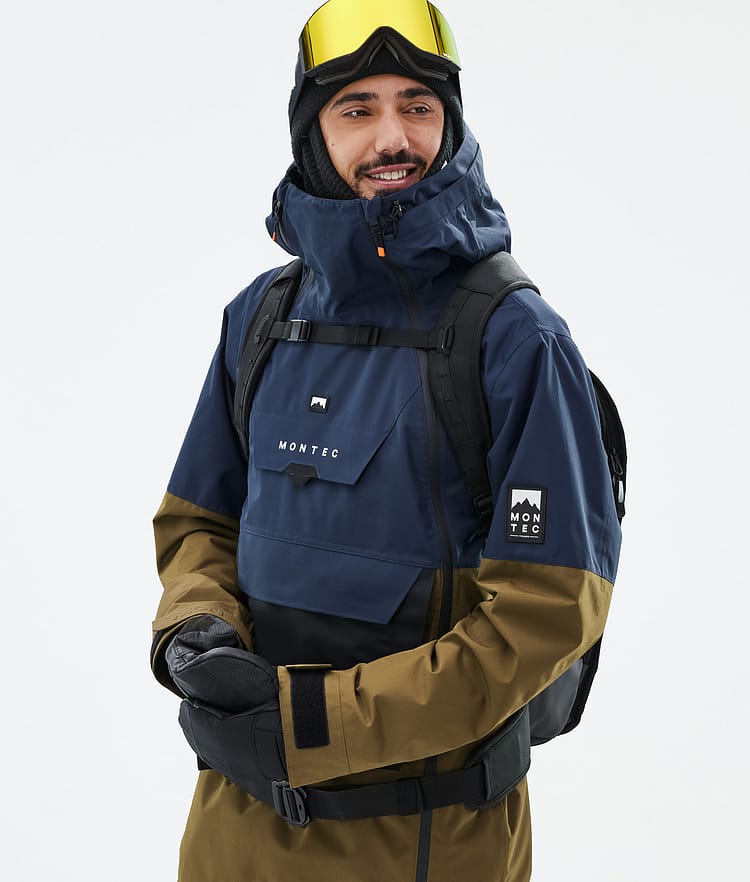 Doom Veste Snowboard Homme Dark Blue/Black/Fatigue, Image 2 sur 11