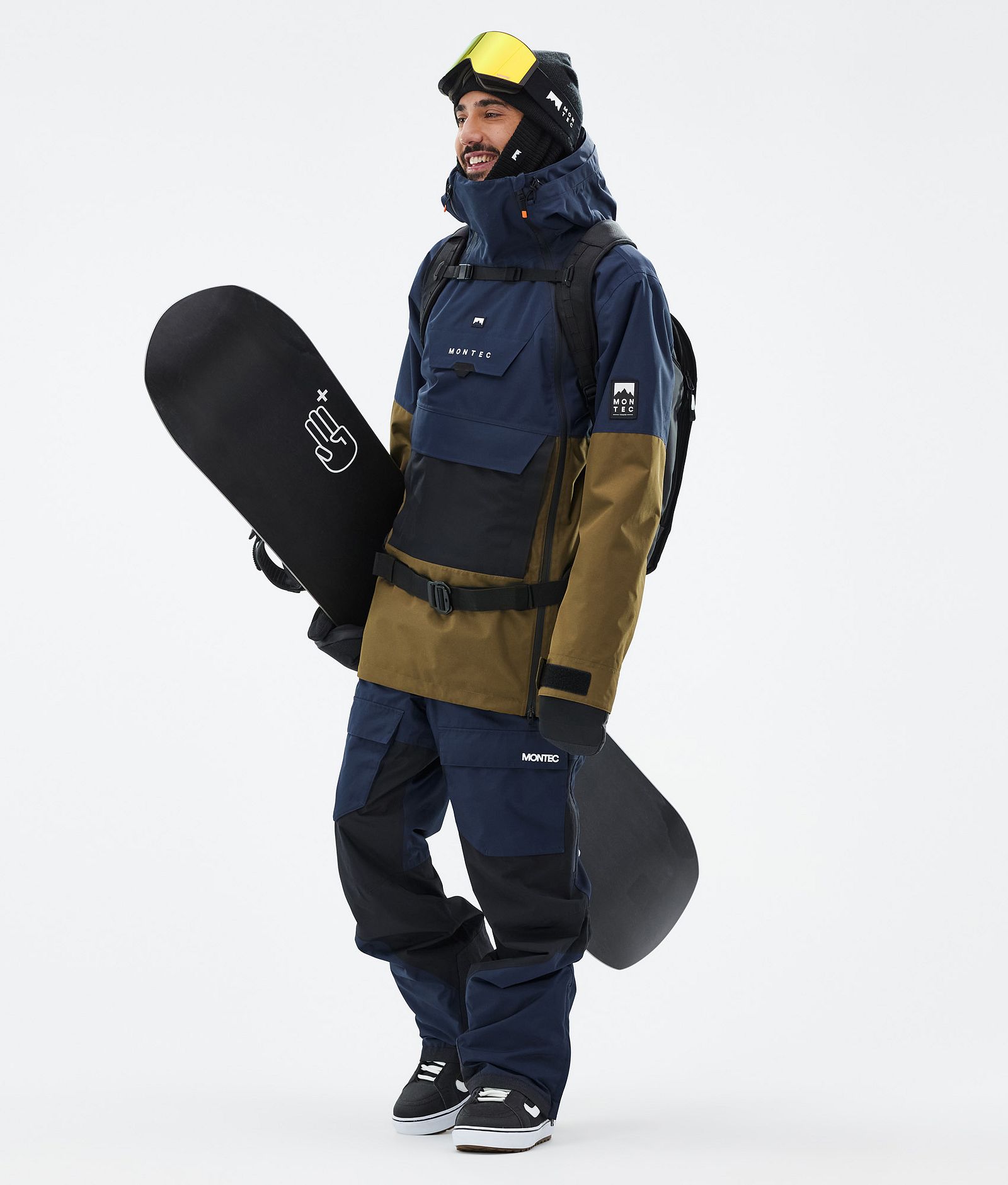 Doom Snowboardjakke Herre Dark Blue/Black/Fatigue, Bilde 3 av 11