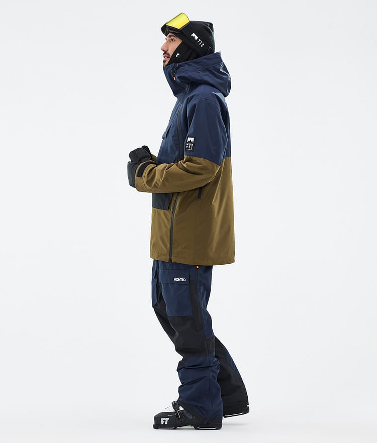 Doom Ski Jacket Men Dark Blue/Black/Fatigue, Image 4 of 11