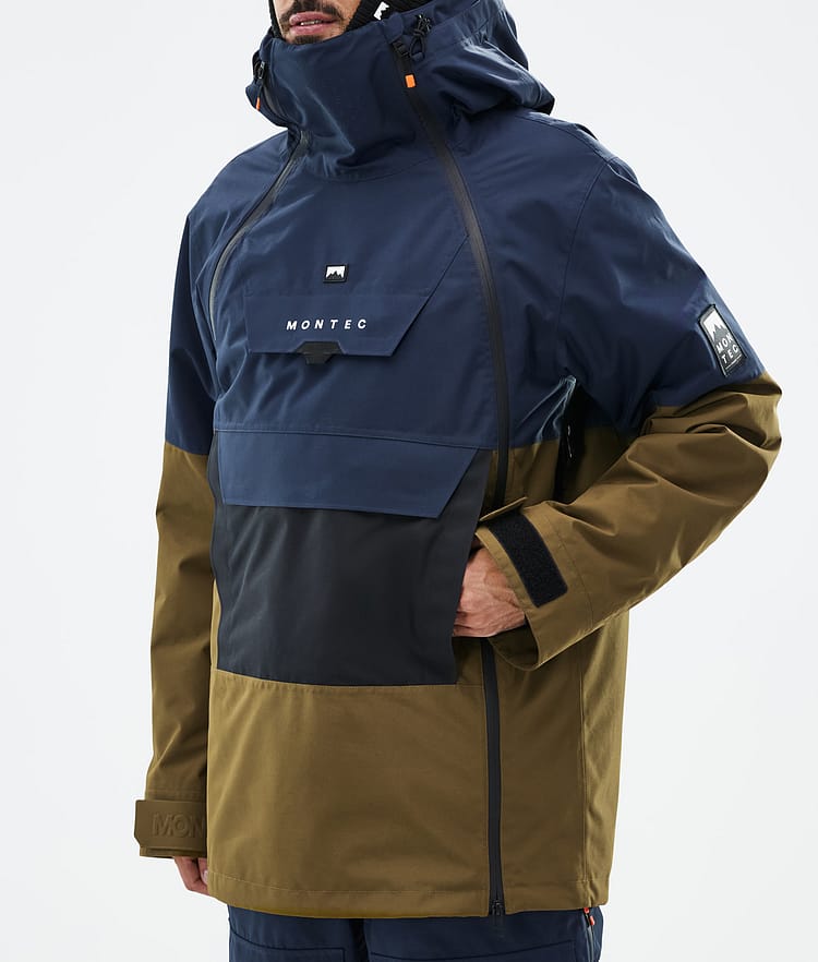 Doom Ski Jacket Men Dark Blue/Black/Fatigue, Image 8 of 11