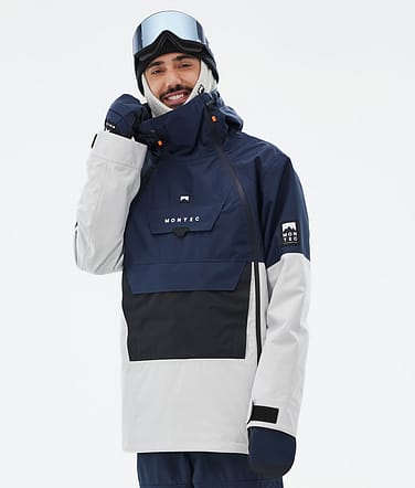 Doom Chaqueta Snowboard Hombre Dark Blue/Black/Light Grey