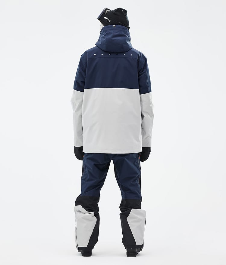 Doom Veste de Ski Homme Dark Blue/Black/Light Grey, Image 5 sur 11