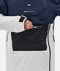 Doom Manteau Ski Homme Dark Blue/Black/Light Grey, Image 9 sur 11