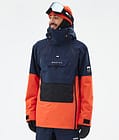 Doom Kurtka Snowboardowa Mężczyźni Dark Blue/Black/Orange, Zdjęcie 1 z 11