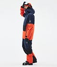 Doom Ski Jacket Men Dark Blue/Black/Orange, Image 4 of 11