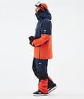 Doom Kurtka Snowboardowa Mężczyźni Dark Blue/Black/Orange, Zdjęcie 4 z 11