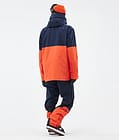 Doom Snowboardjacka Herr Dark Blue/Black/Orange, Bild 5 av 11