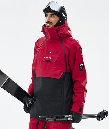 Doom Veste de Ski Homme Deep Red/Black