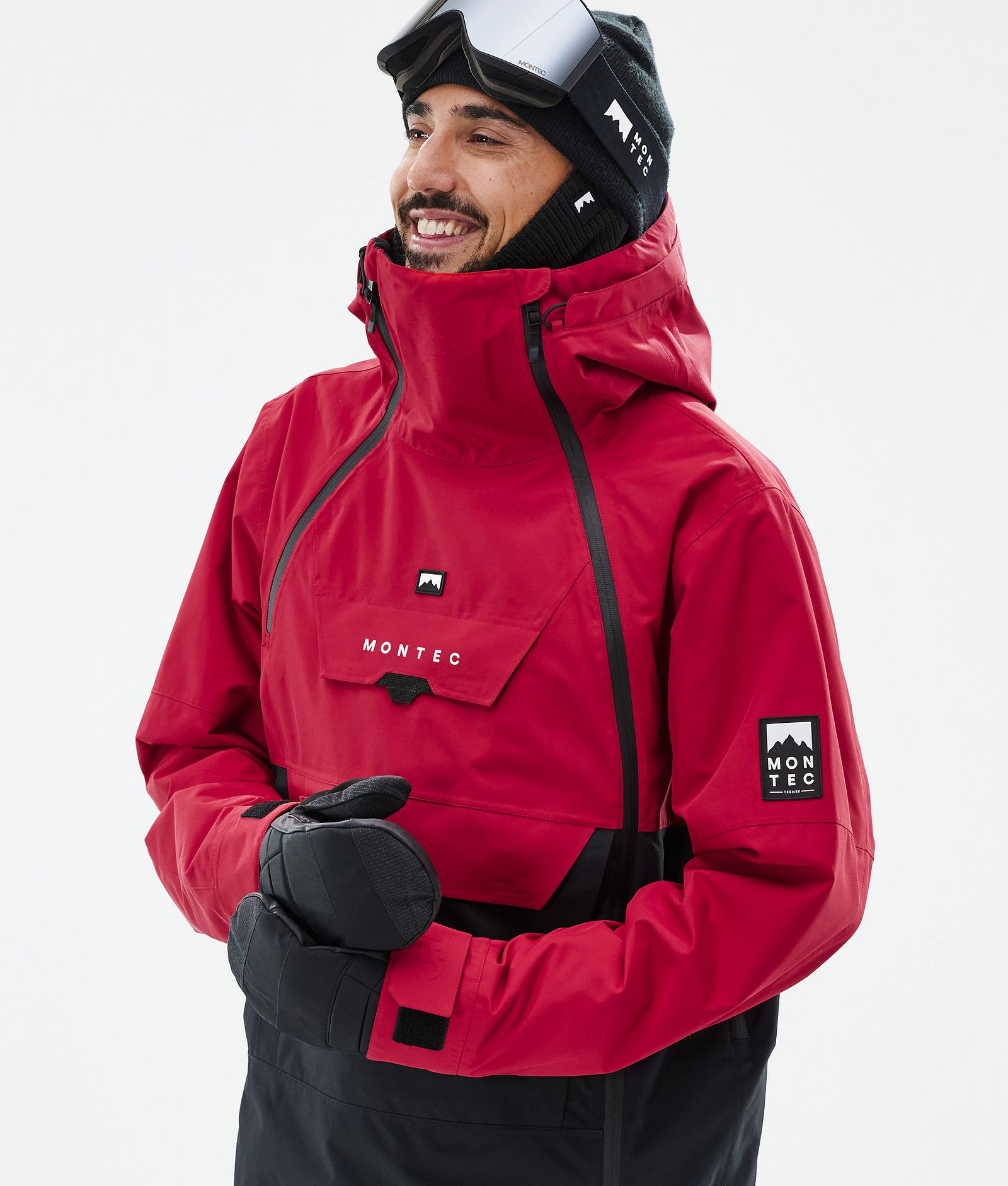 Doom Kurtka Snowboardowa Mężczyźni Deep Red/Black, Zdjęcie 2 z 11