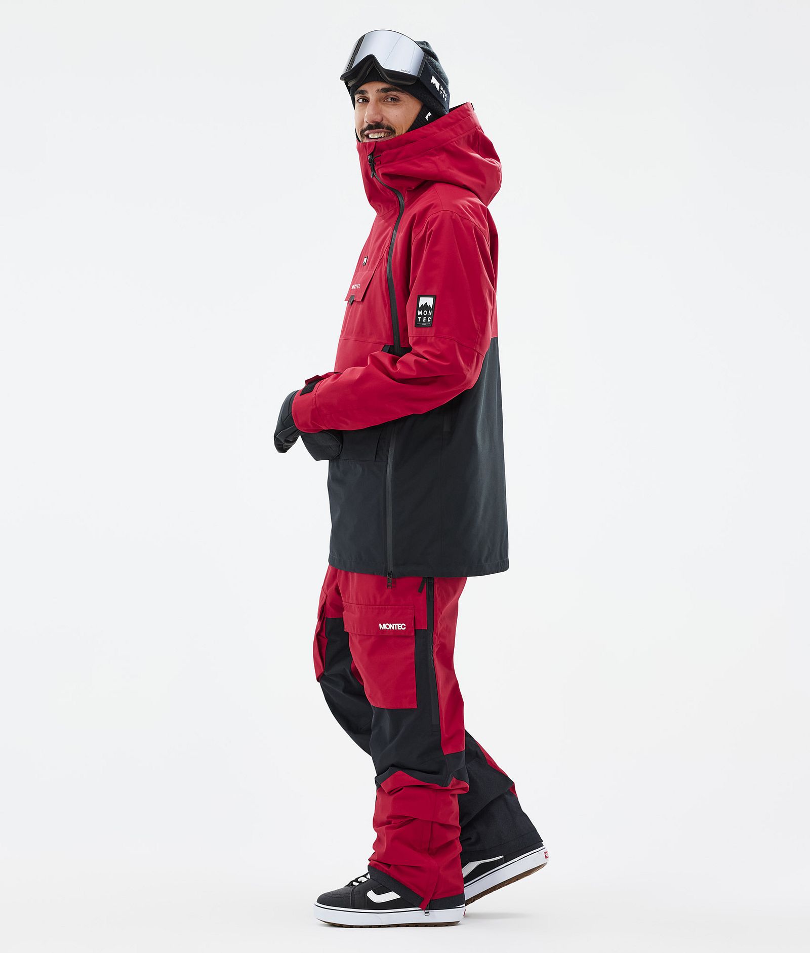 Doom Veste Snowboard Homme Deep Red/Black, Image 4 sur 11