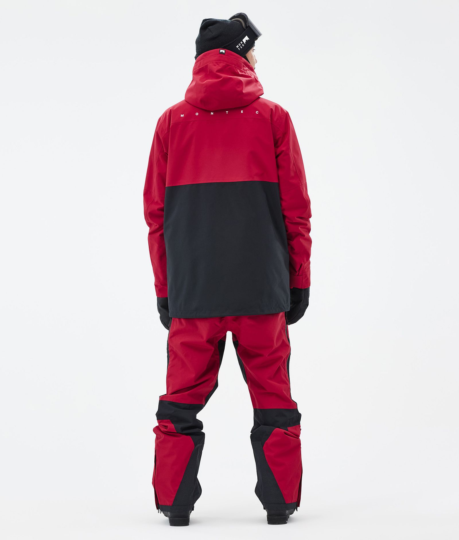 Doom Manteau Ski Homme Deep Red/Black, Image 5 sur 11