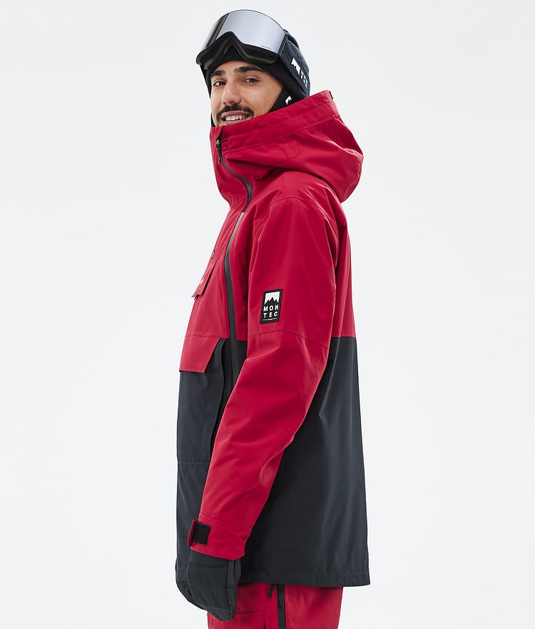 Doom Snowboardjakke Herre Deep Red/Black, Billede 6 af 11