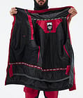 Doom Skijacke Herren Deep Red/Black, Bild 11 von 11