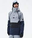 Doom Veste de Ski Homme Soft Blue/Black/Dark Blue