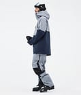 Doom Manteau Ski Homme Soft Blue/Black/Dark Blue, Image 4 sur 11