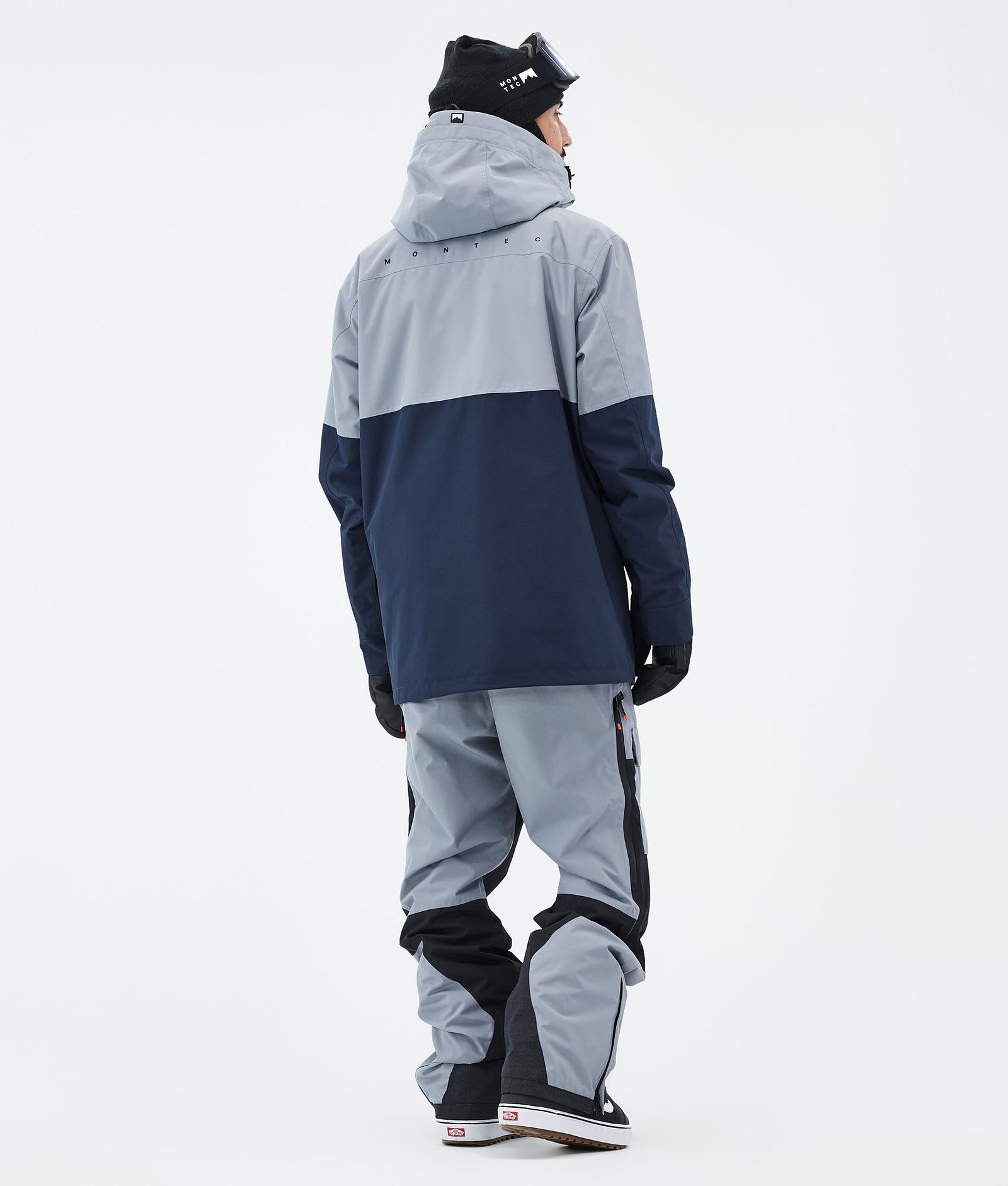 Doom Kurtka Snowboardowa Mężczyźni Soft Blue/Black/Dark Blue, Zdjęcie 5 z 11