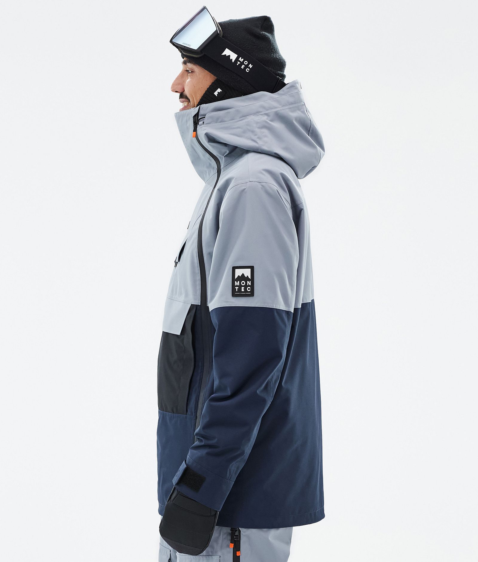 Doom Snowboardjakke Herre Soft Blue/Black/Dark Blue, Bilde 6 av 11