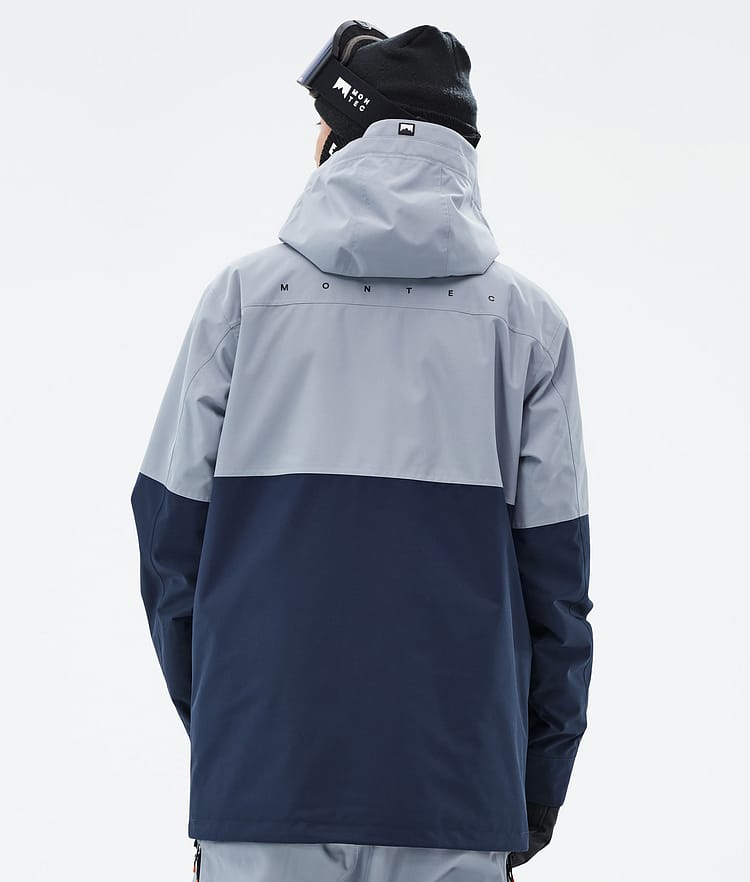 Doom Veste Snowboard Homme Soft Blue/Black/Dark Blue, Image 7 sur 11