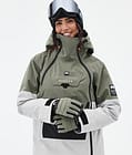 Doom W Snowboard Jacket Women Greenish/Black/Light Grey, Image 2 of 11