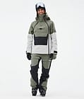 Doom W Manteau Ski Femme Greenish/Black/Light Grey, Image 3 sur 11