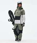 Doom W Snowboardjakke Dame Greenish/Black/Light Grey, Billede 3 af 11