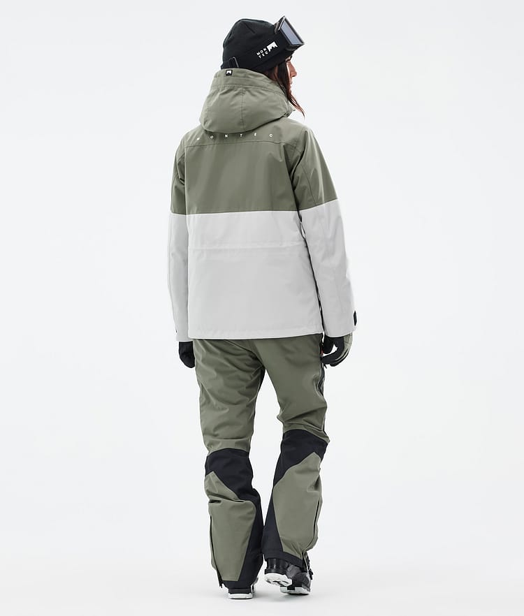 Doom W Ski Jacket Women Greenish/Black/Light Grey, Image 5 of 11