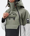 Doom W Veste Snowboard Femme Greenish/Black/Light Grey, Image 10 sur 11