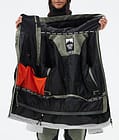 Doom W Snowboard Jacket Women Greenish/Black/Light Grey, Image 11 of 11