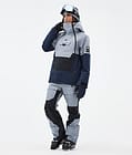 Doom W Veste de Ski Femme Soft Blue/Black/Dark Blue, Image 3 sur 11