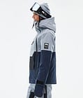 Doom W Ski Jacket Women Soft Blue/Black/Dark Blue, Image 6 of 11