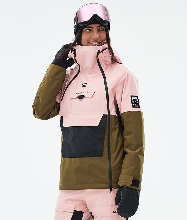 Doom W Ski Jacket Women Soft Pink/Black/Fatigue, Image 1 of 11