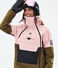 Doom W Skijakke Dame Soft Pink/Black/Fatigue, Bilde 2 av 11