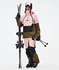 Doom W Veste de Ski Femme Soft Pink/Black/Fatigue, Image 3 sur 11