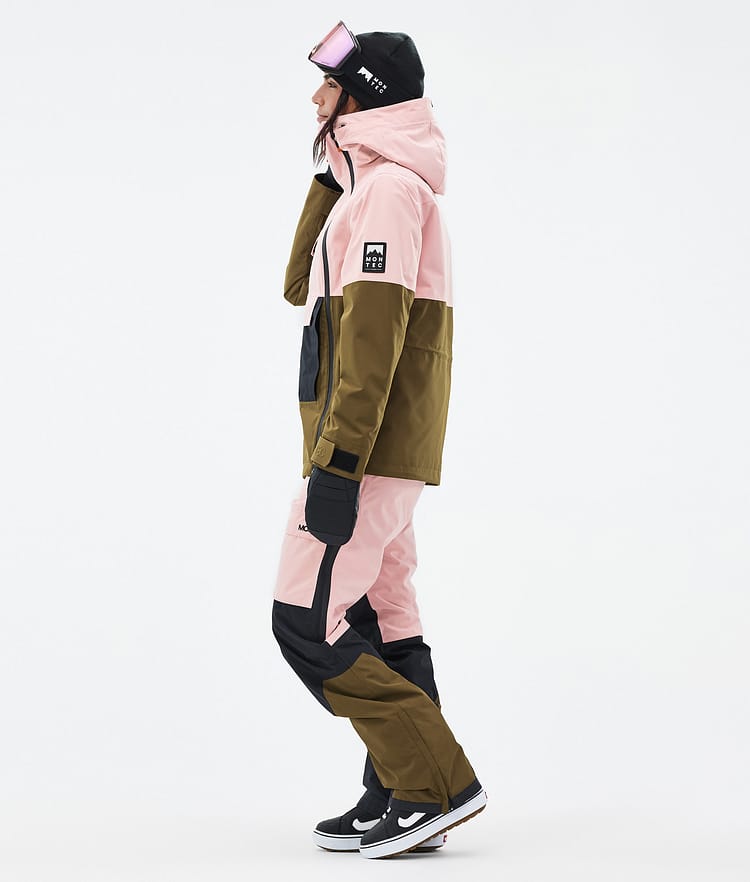 Doom W Kurtka Snowboardowa Kobiety Soft Pink/Black/Fatigue, Zdjęcie 4 z 11