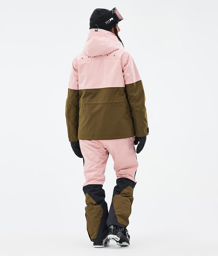 Doom W Ski Jacket Women Soft Pink/Black/Fatigue, Image 5 of 11