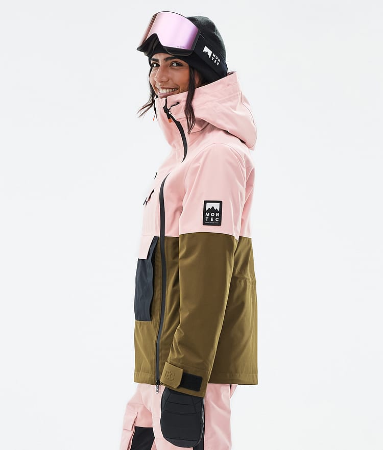 Doom W Chaqueta Snowboard Mujer Soft Pink/Black/Fatigue, Imagen 6 de 11