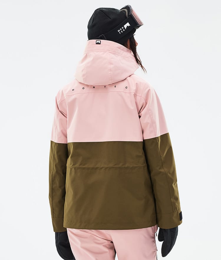 Doom W Veste de Ski Femme Soft Pink/Black/Fatigue, Image 6 sur 10