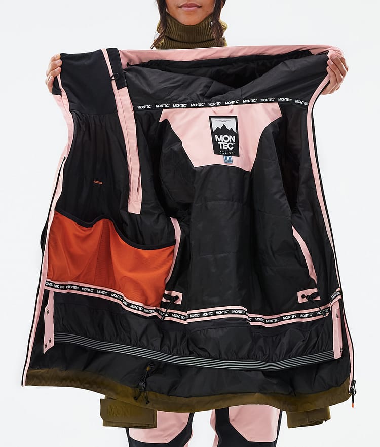 Doom W Ski Jacket Women Soft Pink/Black/Fatigue, Image 11 of 11